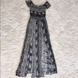 Full Tilt Aztec Maxi Dress